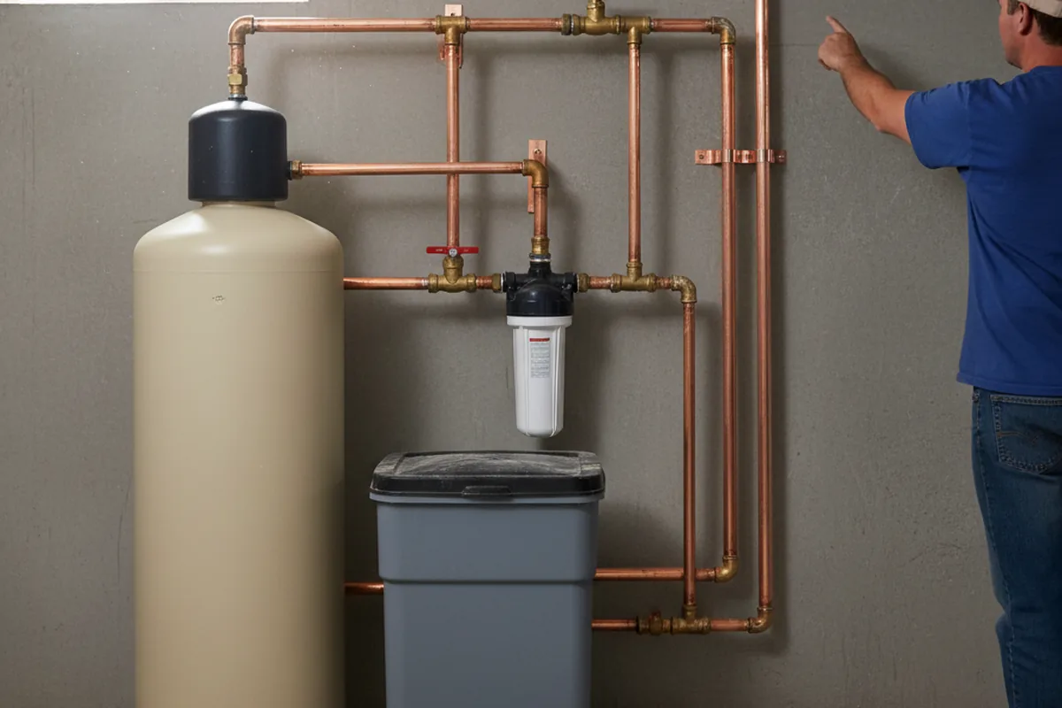 Whole-house water treatment system installed in Hutto